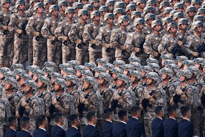 Al ser el 80 aniversario, ha sido una de las ediciones con mayor participación de elementos del ejército chino. 