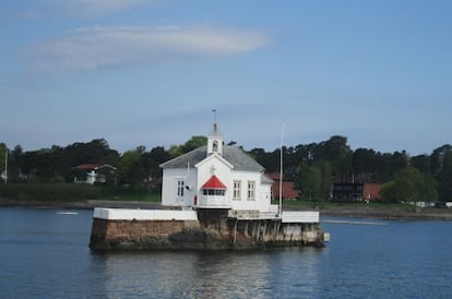 Vista del fiordo de Oslo.