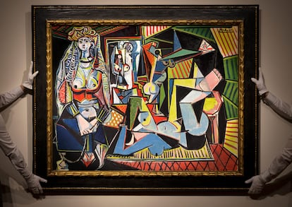 'Les femmes d’Alger' (Mujeres de Argel, Versión O). Picasso hizo 15 versiones de esta obra entre 1954 y 1955.