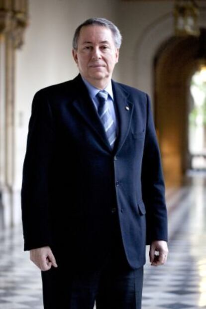 Dídac Ramírez, rector de la UB.