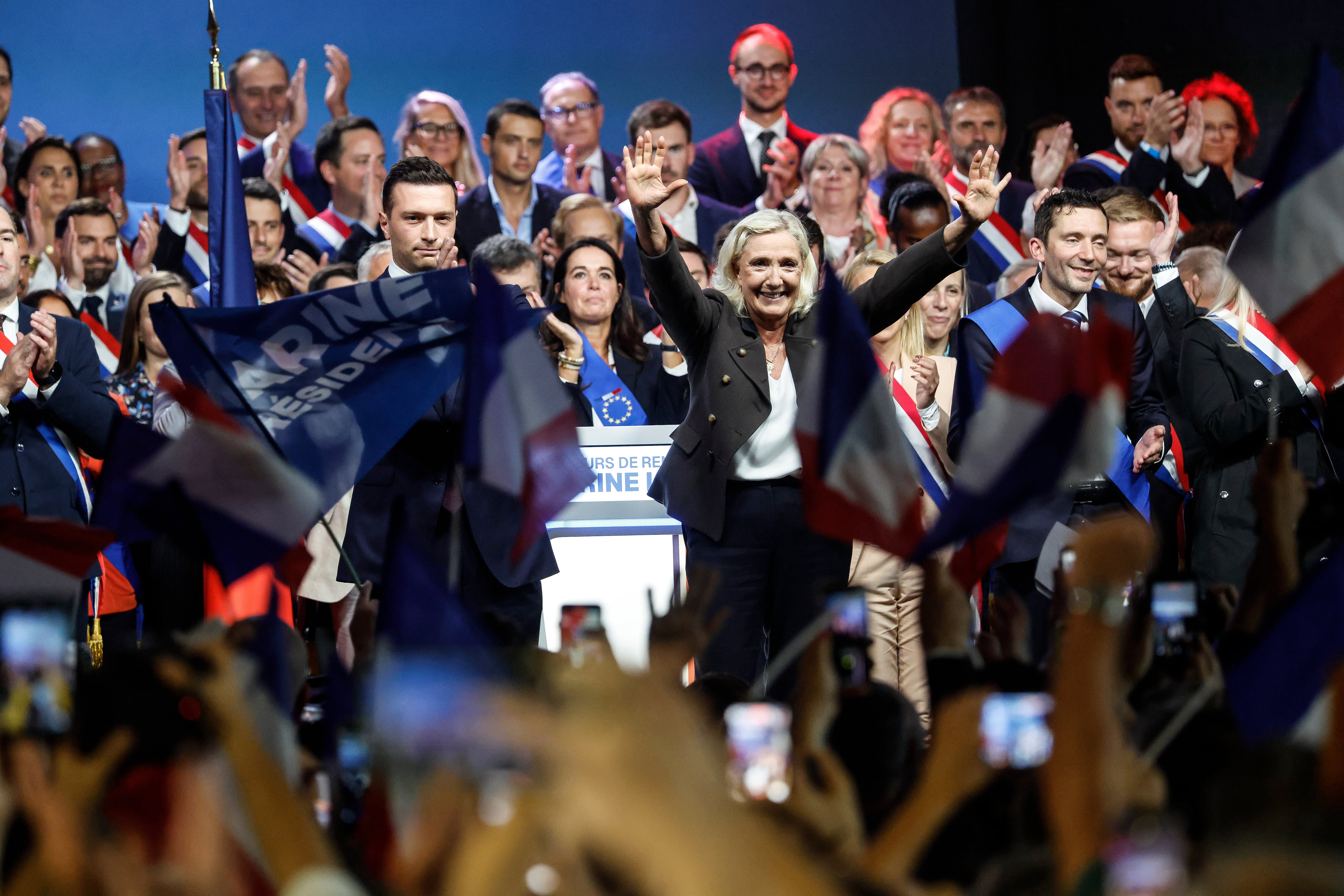 Si ganase Le Pen