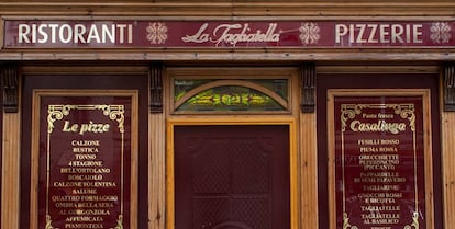 Uno de los restaurantes de La Tagliatella en Madrid. 