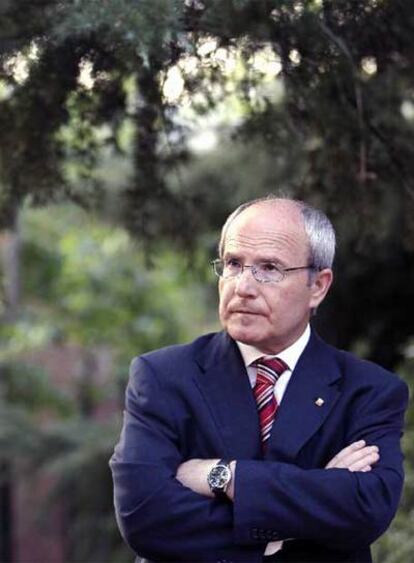 José Montilla, presidente de la Generalitat, ayer en Madrid.