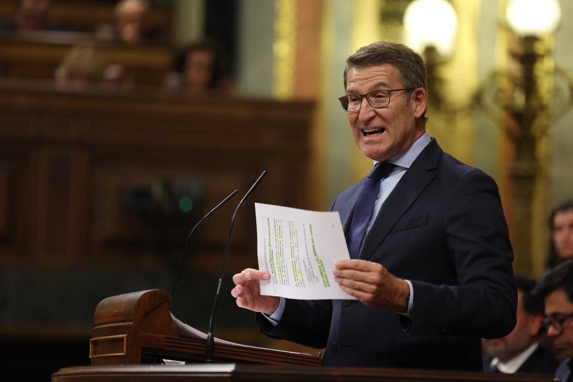 El pleno del Congreso debate la ley de amnistía, en imágenes | Fotos ...