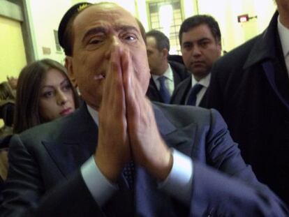 Berlusconi, el 1 de marzo en Mil&aacute;n.