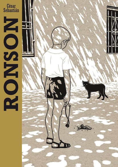 Portada de 'Ronson', de César Sebastián. EDITORIAL AUTSAIDER