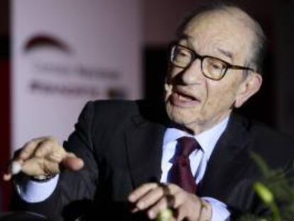 El expresidente de la Reserva Federal estadounidense Alan Greenspan. EFE/Archivo