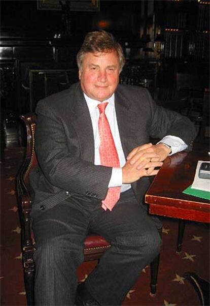 Dick Morris, durante la entrevista.