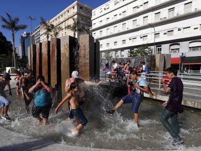 Una fuente de Buenos Aires el 21 de diciembre