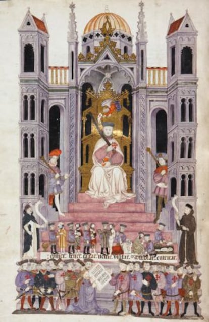 La 'Biblia de la Casa de Alba' (traducción de principios del siglo XV) también forma parte de la muestra.