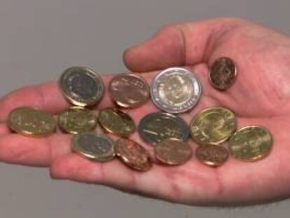 Monedas de euro. EFE/Archivo