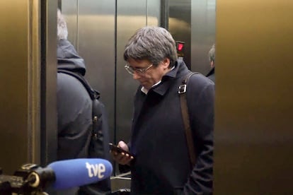 El expresidente de la Generalitat, Carles Puigdemont.