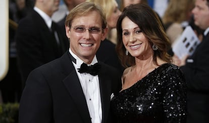 Gymnasts Nadia Comaneci and Bart Conner in a recent photo. The two married in 1996 in the United States.