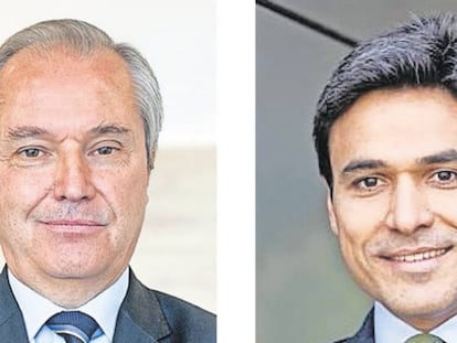 Pablo Jiménez de Parga, nuevo secretario del consejo de PRISA, y David Mesonero, nuevo director general financiero.