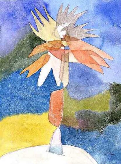 <i>Joven palmera,</i> de Paul Klee.