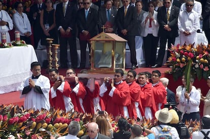 Ceremonia de beatificaci&oacute;n de monse&ntilde;or Romero, este s&aacute;bado, en San Salvador. 