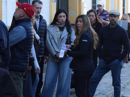 Turistas Real Alcázar de Sevilla