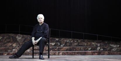 José Carlos Plaza, sobre el escenario del teatro de La Zarzuela