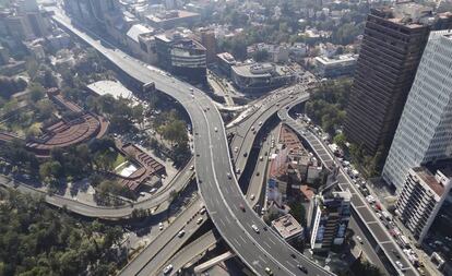 Una de las autopistas gestionadas por OHL en Ciudad de México.