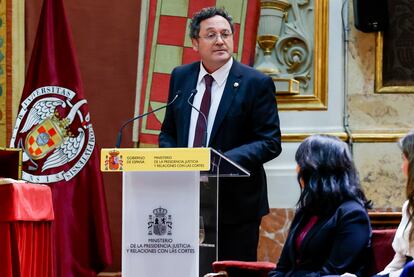 El fiscal general del Estado, ?lvaro Garca Ortiz, en un acto el pasado martes.