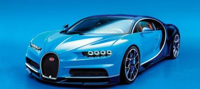 Bugatti Chiron, el no va más sobre cuatro ruedas.