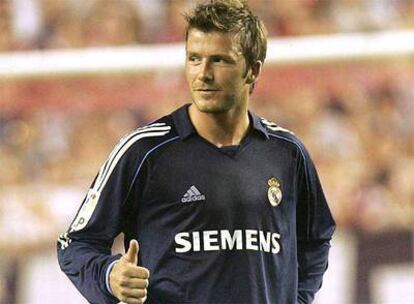 El jugador David Beckham