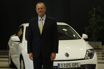 El responsable de Renault en Espa?a se muestra satisfecho de las ventas de su modelo Mgane.