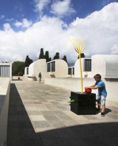 Fundació Joan Miró, en Montjuïc.