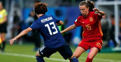 Un momento de la final del Mundial Sub-20 femenino entre España y Japón.