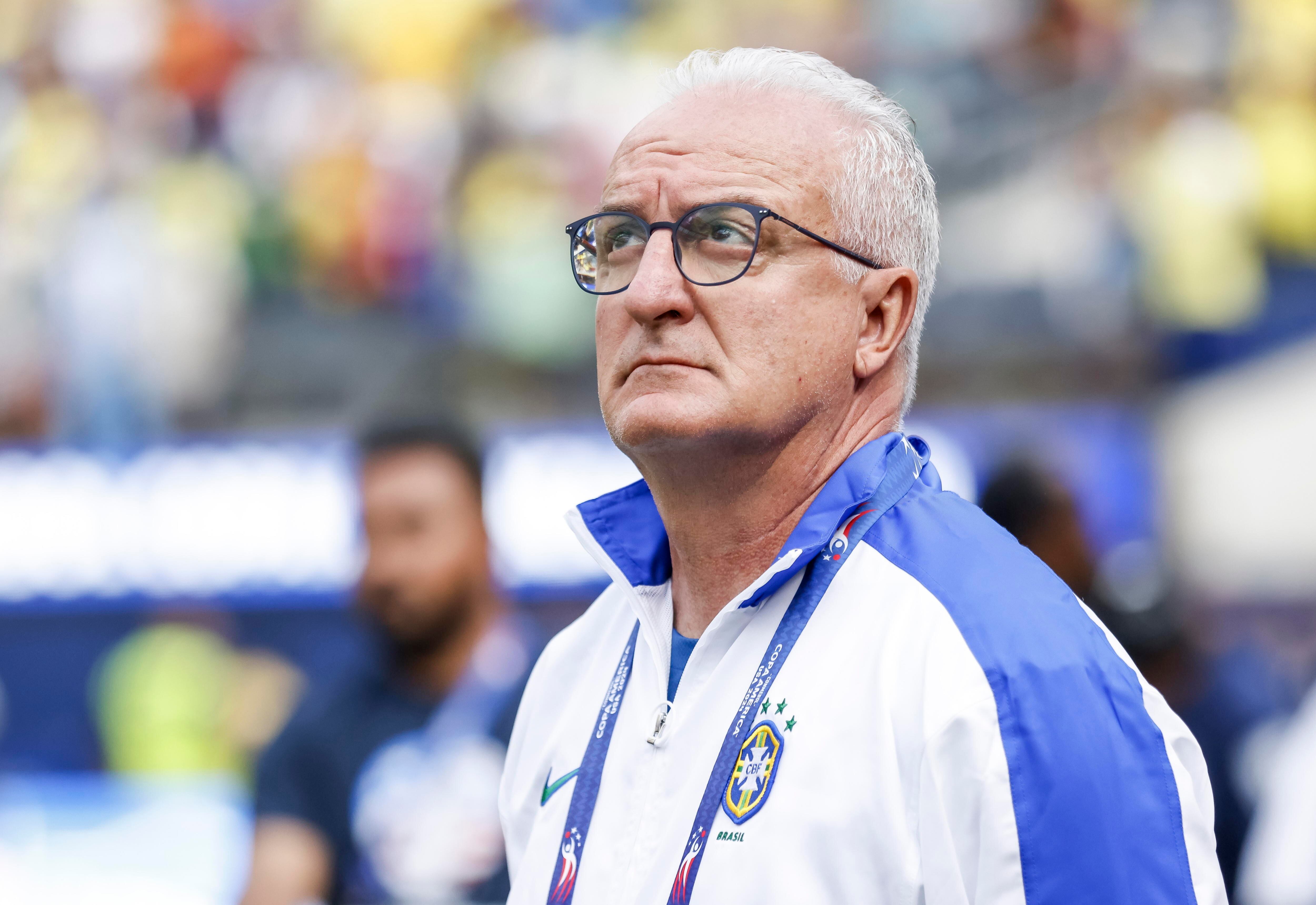 Dorival Junior, este lunes en el SoFi Stadium.