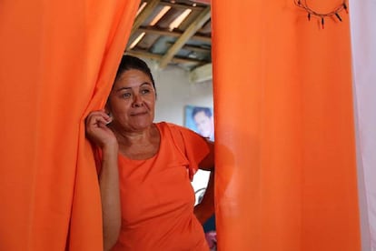 Mulher agricultora de Pernambuco, nordeste do Brasil