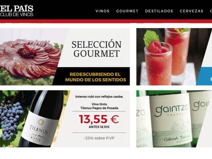 EL PAÍS Club de Vinos amplía su catálogo y sus servicios