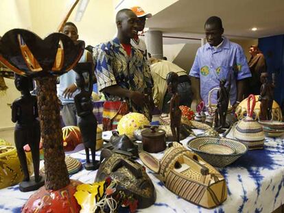Artesanía y fiesta de Malí