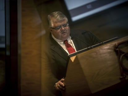 The head of the BIS, Agustín Carstens.