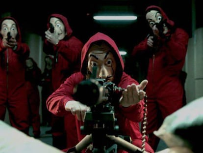 Cena da série espanhola ‘La Casa de Papel’