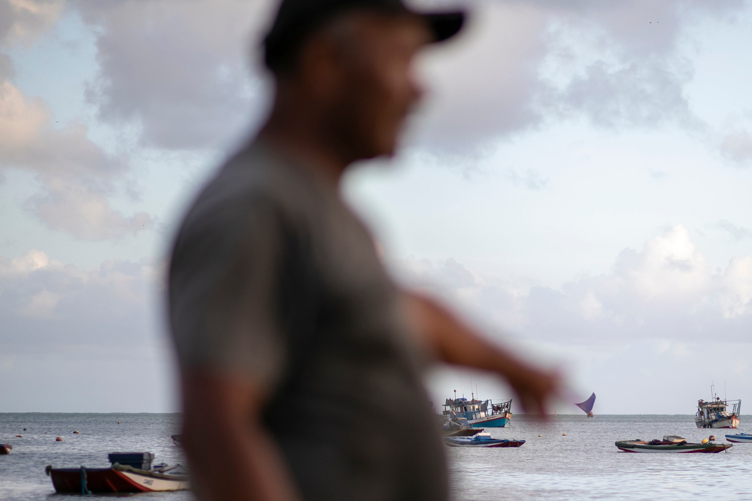 Pescadores en Fortaleza. 