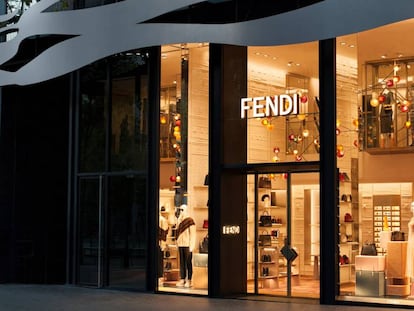 La tienda de Fendi en Barcelona.
