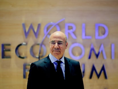Bill Browder, presidente de Hermitage Capital Management, el martes en el Foro Económico Mundial, en Davos.