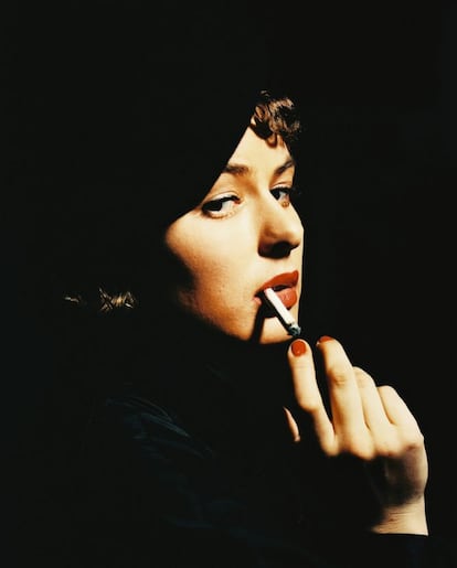 Esta imagen muestra a la actriz en torno a 1940. Se trasladó a Estados Unidos en 1939 tras haber protagonizado una docena de películas en Suecia.