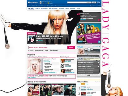 <b>Este es el aspecto de la nueva inferfaz de Myspace</b>