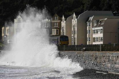 Paseo mar&iacute;timo de Devon, al suroeste de Inglaterra.