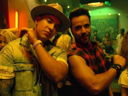 Daddy Yankee y Luis Fonsi en el v&iacute;deo de &#039;Despacito&#039;.