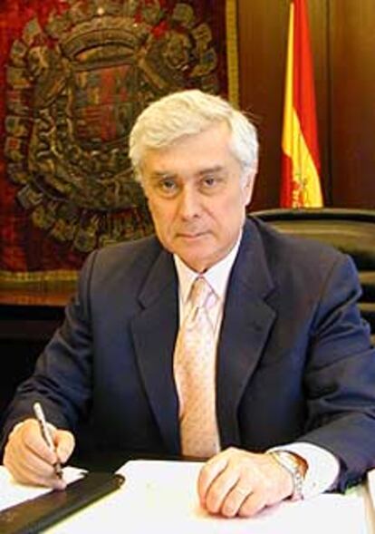 Javier Rupérez, en la embajada de España en EE UU.
