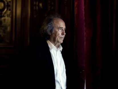 El cantante Joan Manuel Serrat, en un acto promocional.  