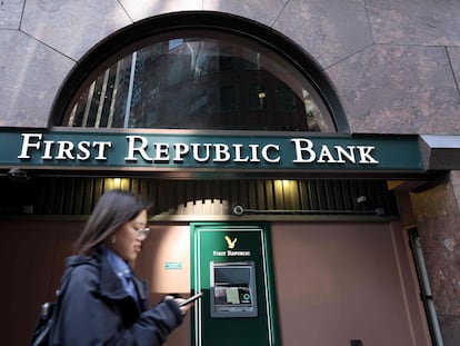 Una oficina del First Republic Bank en San Francisco, este jueves.