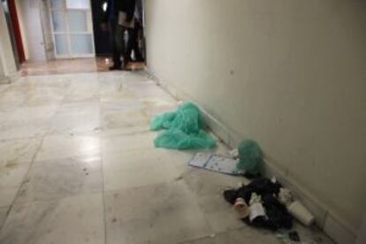 El impago de la Administración ha provocado una huelga de limpieza en el hospital de Alicante.