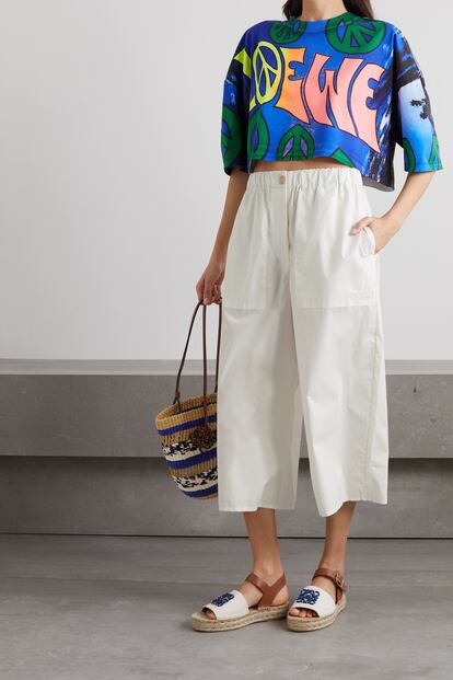 Con estos pantalones culotte de la colección Paula’s Ibiza Loewe sentirás que estás ya de vacaciones.

550€