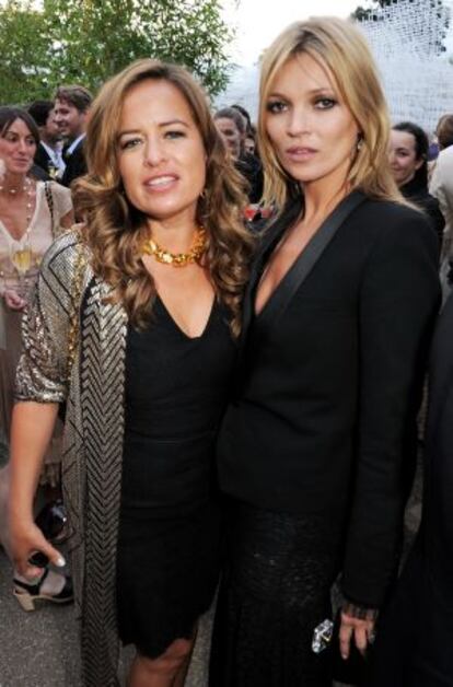 Jade Jagger y Kate Moss, luchadoras contras las exploraciones petrolíferas en Ibiza.