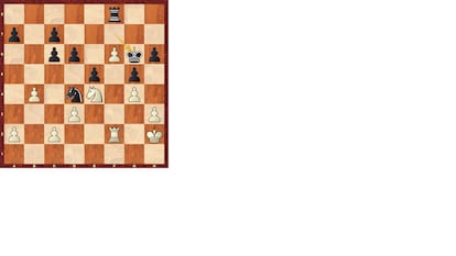 Posición tras 28 ..Rg6