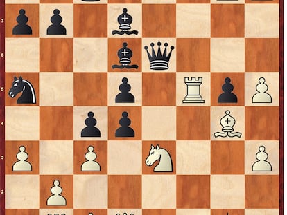 Posición tras 26 Rg1